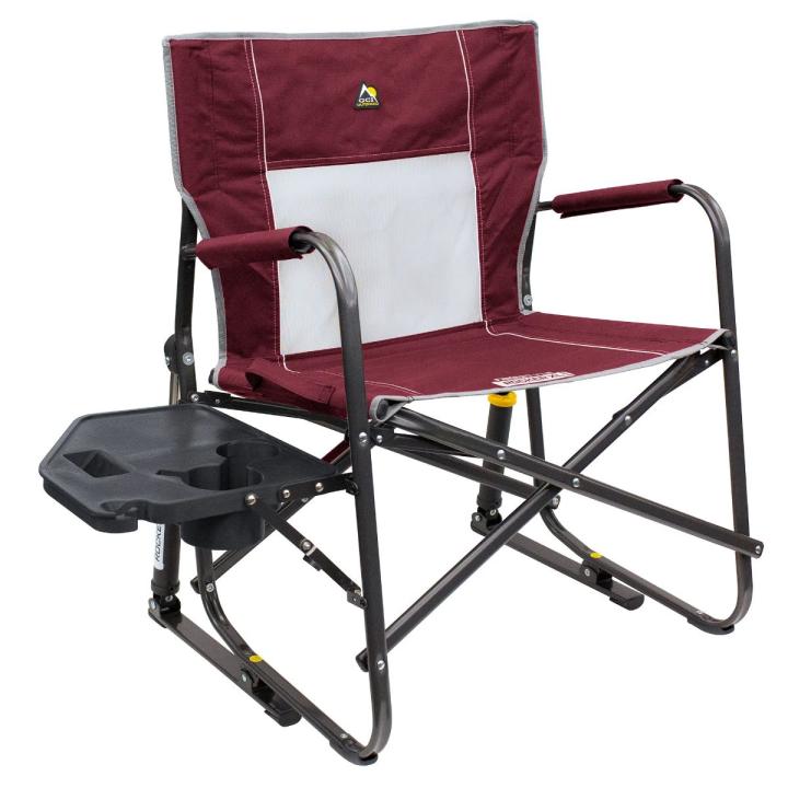 GCI Outdoor Freestyle Rocker XL&acirc;&bdquo;&cent; with Side Table Cinnamon