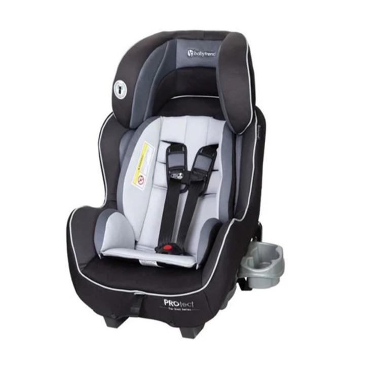 BABY TREND REIS STROLLER-ARCTIC SILVER MYSTIC BLACK &amp; PROtect Car Seat Series Sport Convertible Car Seat &amp; Hi-Lite High Chair
