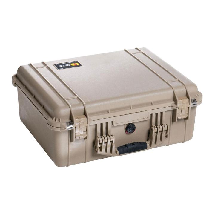 Pelican Protector Case with 4-Piece Foam Set 1550 WL/WF - Desert Tan