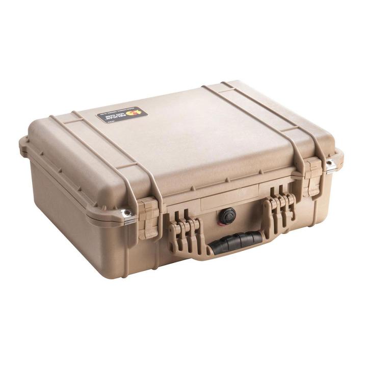 Pelican Protector Case without Foam 1520NF WL/NF - Desert Tan