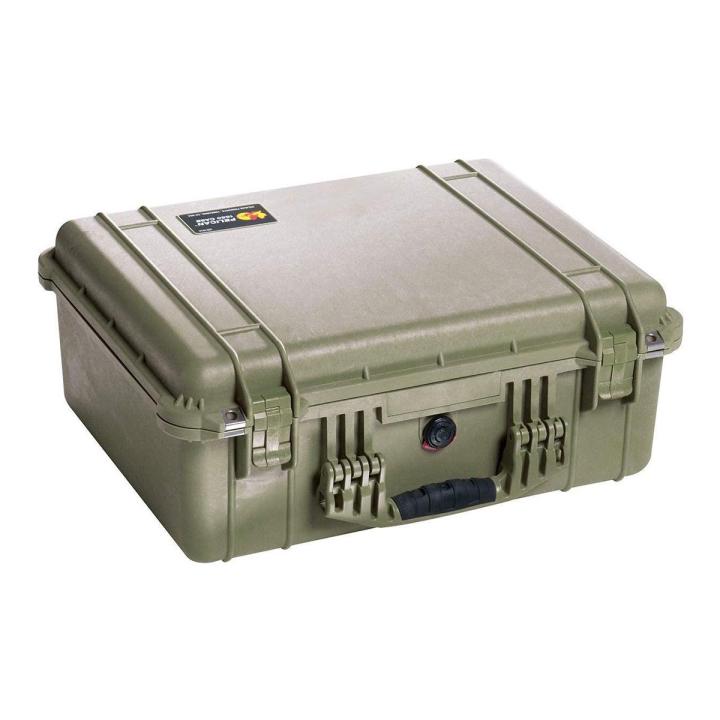 Pelican Protector Case with 4-Piece Foam Set 1550 WL/WF - OD Green