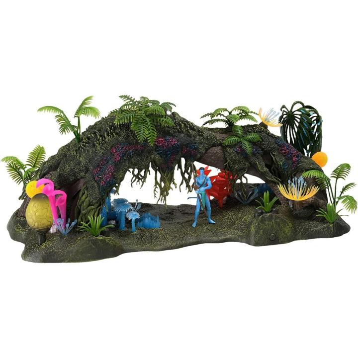Disney Avatar - World of Pandora Dlx Set - Omatikaya Rainforest with Jake Sully