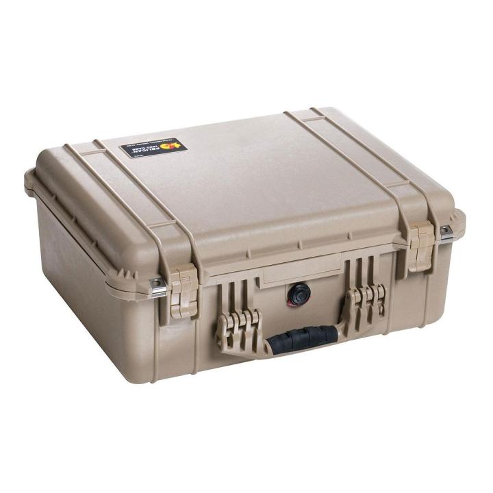 Pelican Protector Case without Foam 1550NF WL/NF - Desert Tan