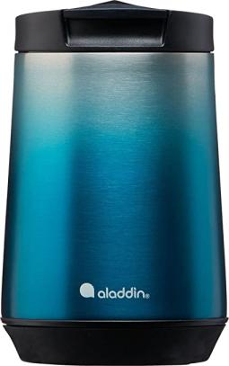 Aladdin Mug Espresso SS 0.25L Gradient Blue - Leakproof | Fits most coffee machines | BPA-Free Travel Mug | Dishwasher Safe