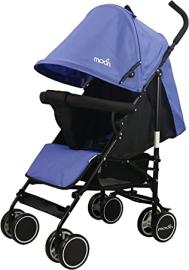Moon Neo Plus Light Weight Travel Stroller/Pushchair for Baby/Kids/Toddler from 0 Months+(Upto 18 kg) |Umbrella Fold | Multi Position Reclining Seat | Storage Basket | Shoulder Strap -Royal blue