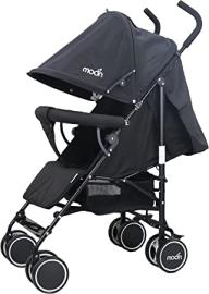 Moon Neo Plus Light Weight Travel Stroller/Pushchair for Baby/Kids/Toddler from 0 Months+(Upto 18 kg) |Umbrella Fold | Multi Position Reclining Seat | Storage Basket | Shoulder Strap -dark Grey