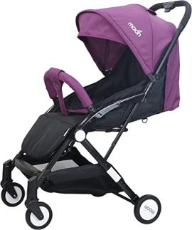Moon Travel-Lite Stroller/Compact fold/Travel Cabin (suitable for Air travel) Stroller/Pram/Push Chair suitable for newborn/infant/babies/kids (From birth to 3 Years)(0-18kg)- Purple