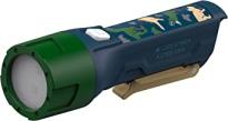 Ledlenser KIDBEAM4 Safe and Robust LED Flashlight for Kids, Four Different Colours, Built-in Clip, Auto Shut-Off Function to Prevent Emergencies (Green