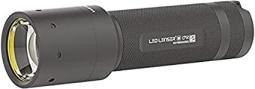 Ledlenser I7Dr Industrial Rechargeable Led Flashlight With Double Charger, 220 Lumens, Black