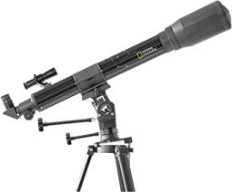 National Geographic 70/900 Refractor Telescope Fixed - Black