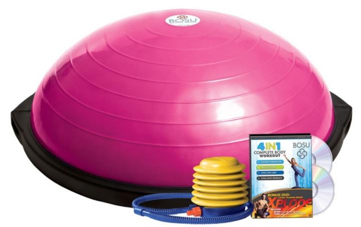 Bosu Exercise Fitness Balance Trainer Home Edition (Pink)