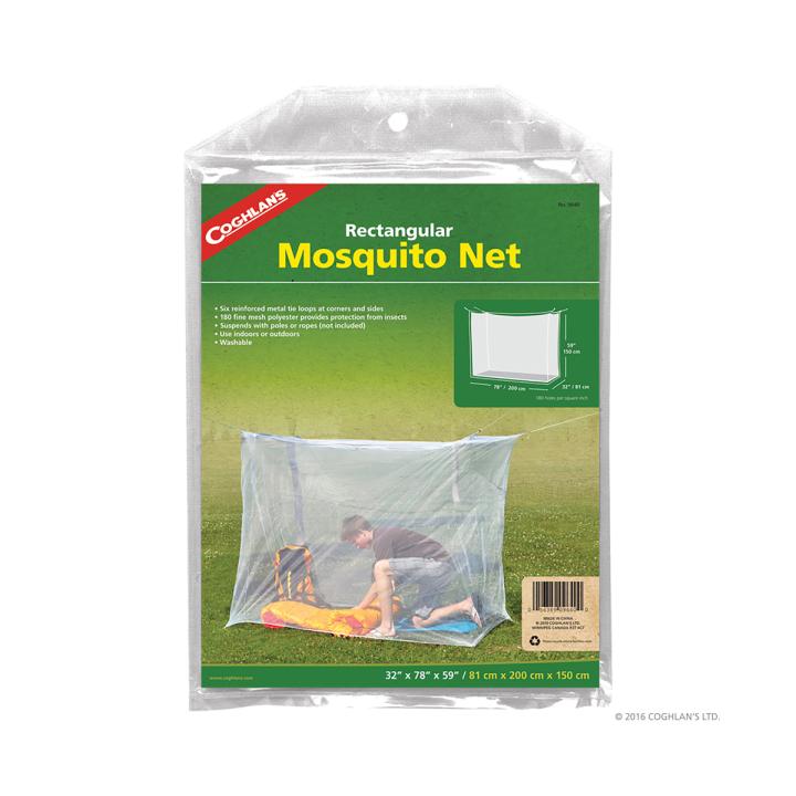 Coghlans Mosquito Net - Single Green.