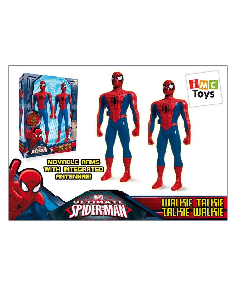 IMC Toys Spiderman Walkie Talkie Figure Pack Of 2 - Red Blue