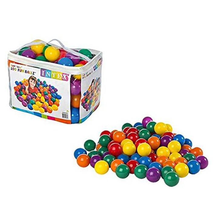 Intex Ball Toys Fun Balls (8Cm) Age 3+