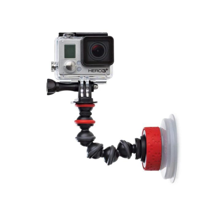 Joby Suction Cup &amp; Gorillapod Arm (Black/Red)