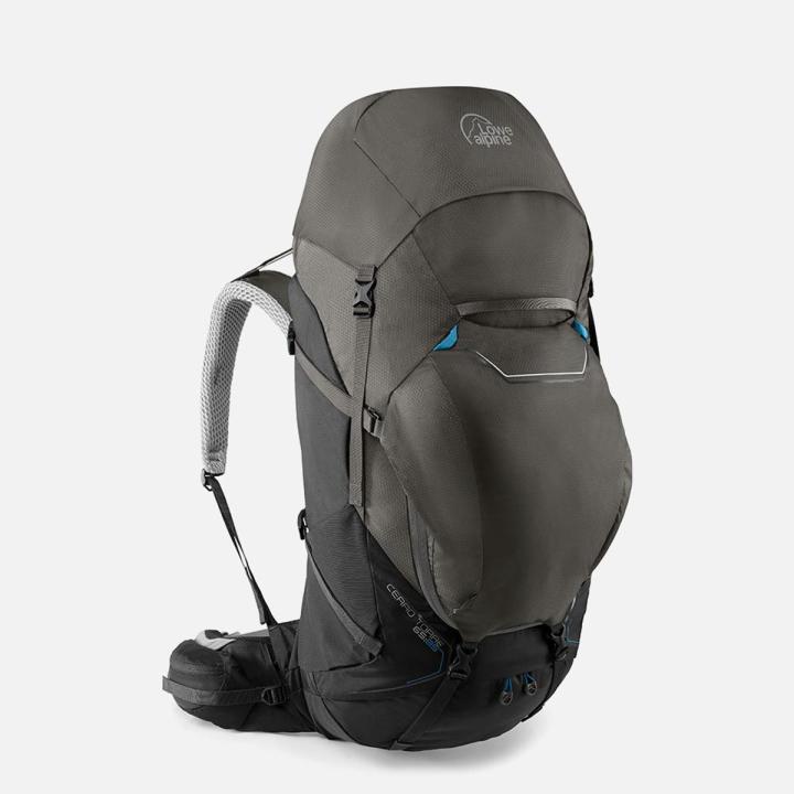 Lowe Alpine Backpack Cerro Torre-65:85-Black/Greyhound