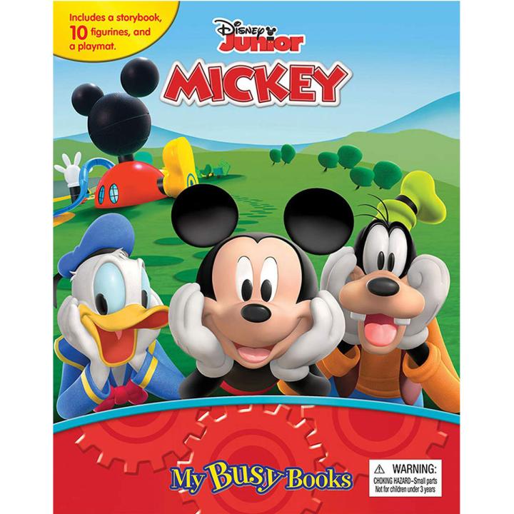 Phidal Disney Mm Clubhouse My Busy Book - Multi Color