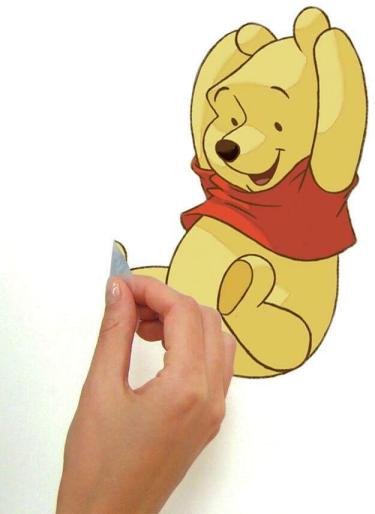 Roommates Winnie The Pooh - Pooh &amp; Friends Peel &amp; Stick Wall Decals