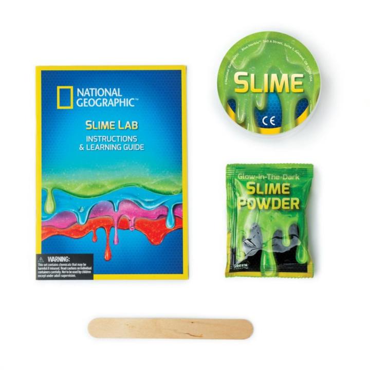 National Geographic NG GLOW-IN-THE-DARK SLIME LAB