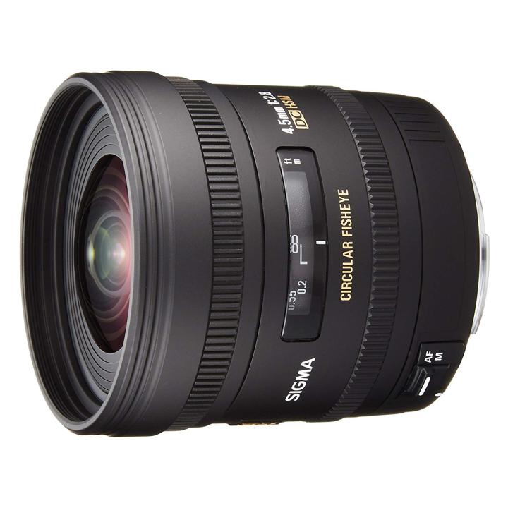 Sigma 4.5/2.8 Ex Dc Fisheye Art Lense for Canon