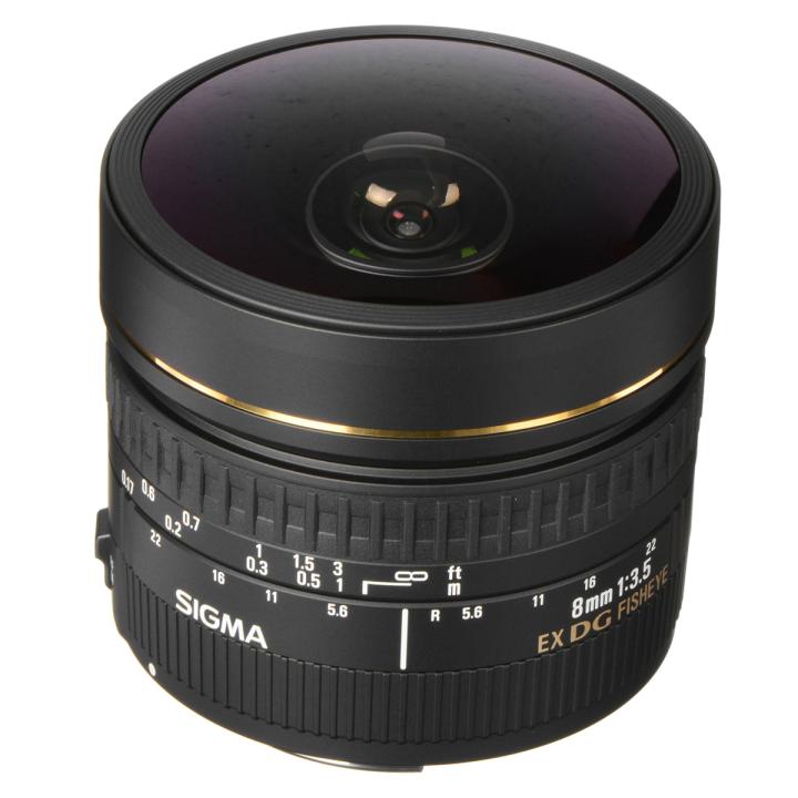 Sigma 8/3.5 Ex Dg Circular Fisheye Art Lense for Canon