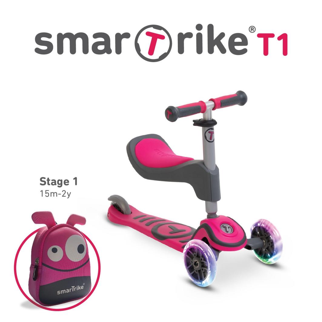 Smartrike Kids T-Scooter T1 - Pink