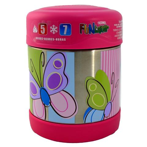 Thermos Funtainer Stainless Steel Food Jar 290Ml- Butterfly