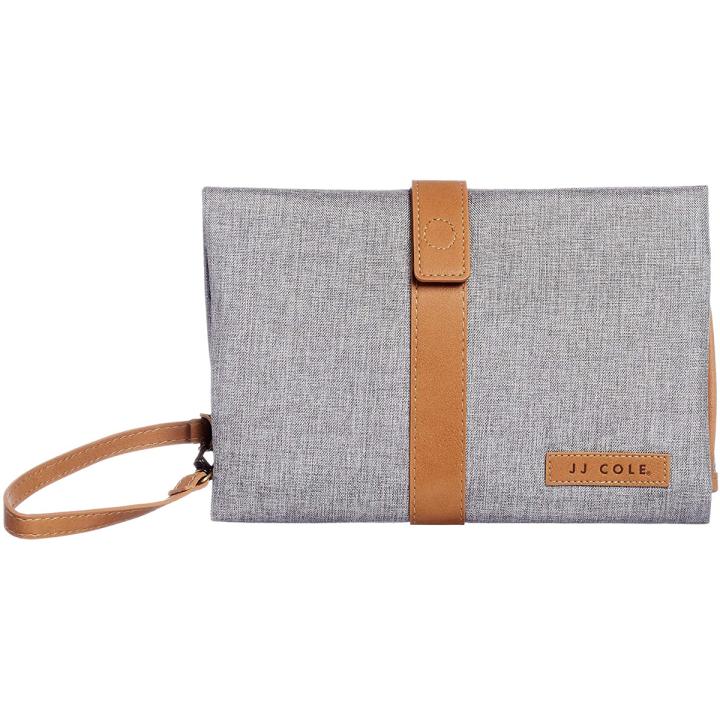 Jj Cole Changing Clutch - Heather Gray