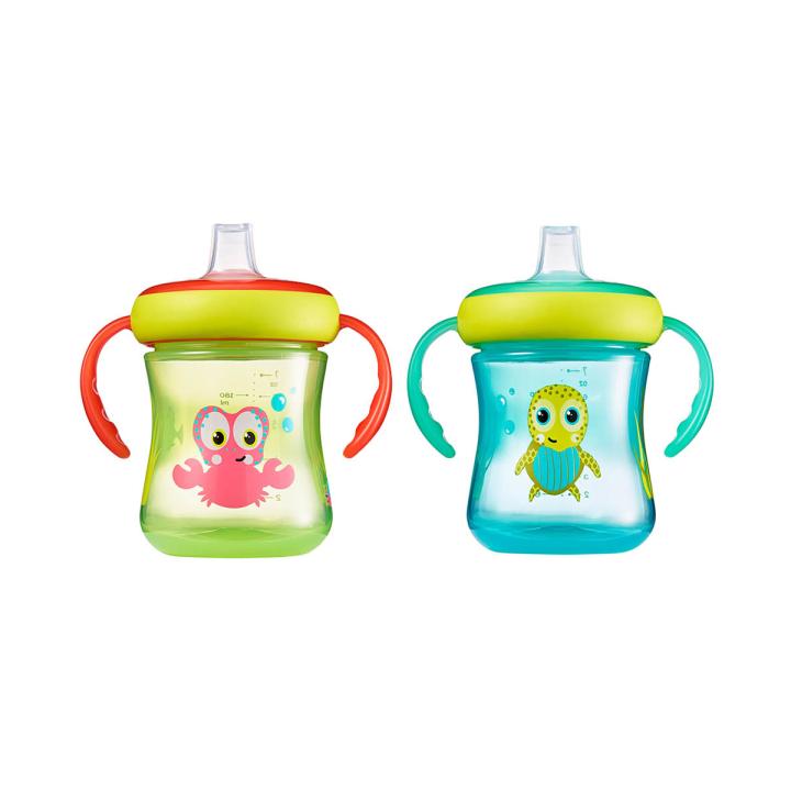 The First Years Tfy Soft Spout Trainer Cup (Boy) 2Pk 7Oz