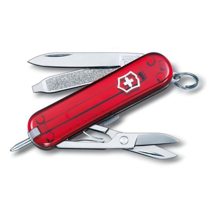 Victorinox Pocket Knife Signature Ruby Translucent